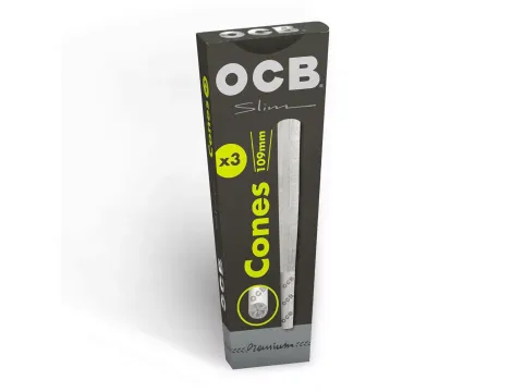 OCB Slim Premium Cones (x3) - Gotowe "skręcone" bletki